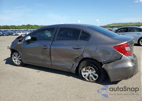 2012 Honda Civic Lx z USA, uszkodzony, nr VIN 19XFB2F54CE337270